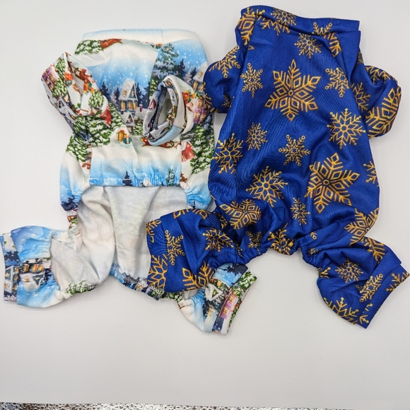 8 Small dog Christmas pajamas - Picture 2 of 8